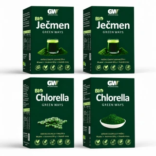 3+1 zdarma produkty Green Ways dle výběru - chytrá objednávka (s registrací u GW) - Ječmen v tabletách není aktuálně u výrobce skladem